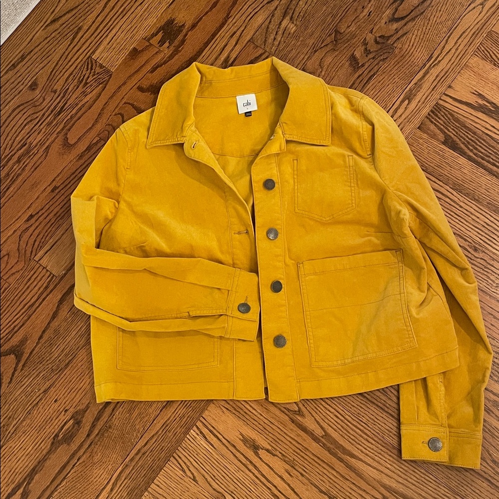 Cabi Citizen cropped jacket in Dijon sz xs and L - Picture 9 of 10